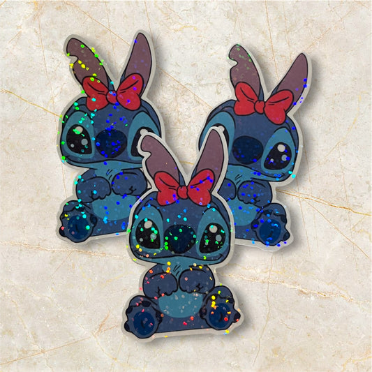 Stitch Bow Sticker